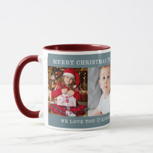 Taza Noche navideño mejor Personalizado de abuelo regal