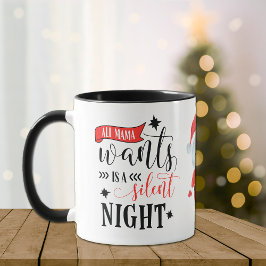 Taza Noche silenciosa de Santa Mamá