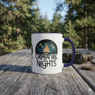 Taza Noches Acogedoras alrededor de la Fogata Aventura