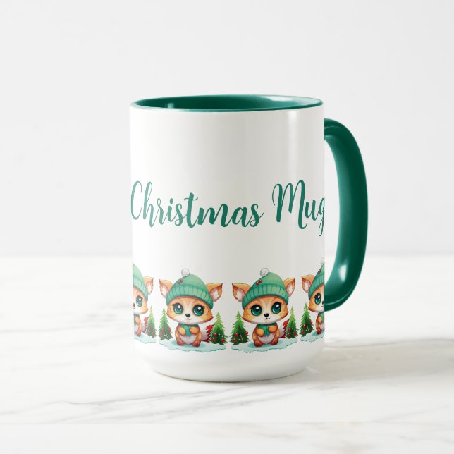 Taza Noches de animales para bebés personalizados (Anverso derecho)