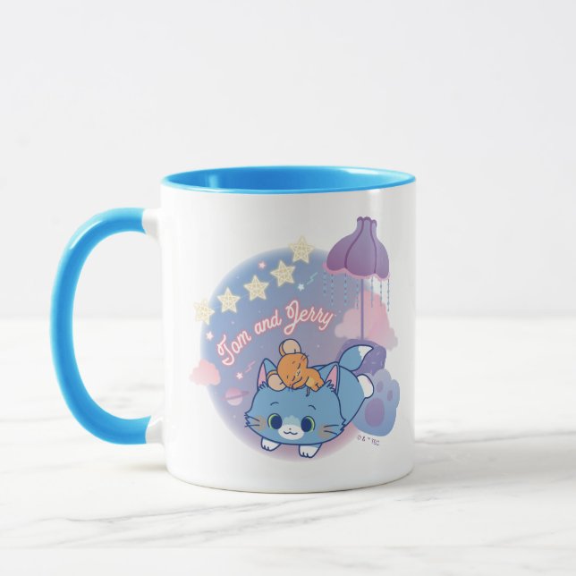Taza Noches de Anime Tom y Jerry Dreamy (Izquierda)