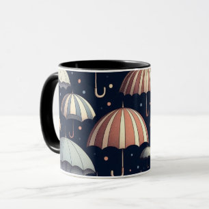 Taza Noches de playa en la lluvia