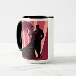 TAZA NOIR ELEGANCE-RED #1