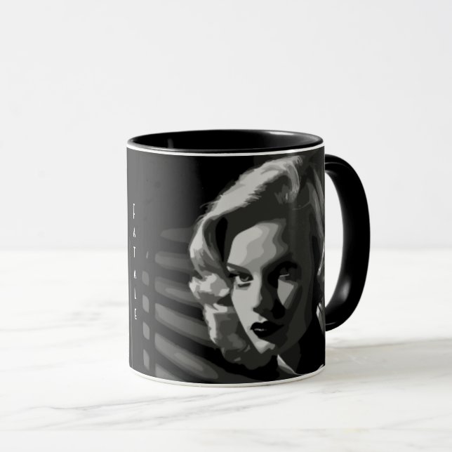 Taza Noir Femme Fatale (Anverso derecho)