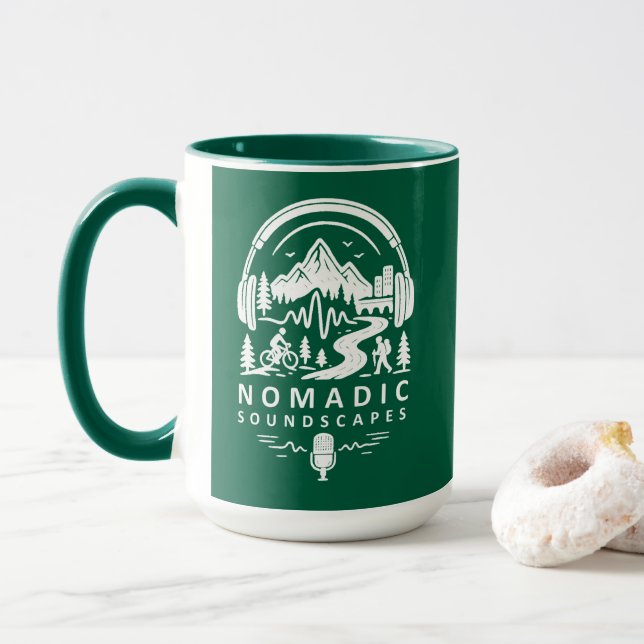 Taza Nomadic Soundscapes Official (Con donut)