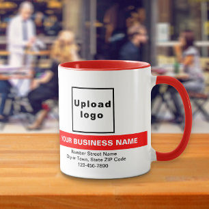 Taza Nombre comercial resaltado en Red Combo Mug