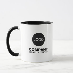 Taza Nombre corporativo, eslogan y logotipo   Marca per