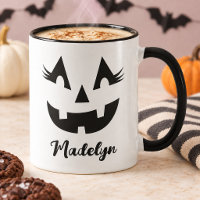 Nombre de guión de Jack O Lantern femenino Hallowe