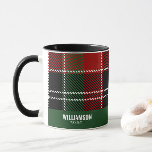 Taza Nombre de la familia del Personalizado del patrón 