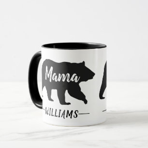 Taza Nombre de monograma de Mamá Rusa