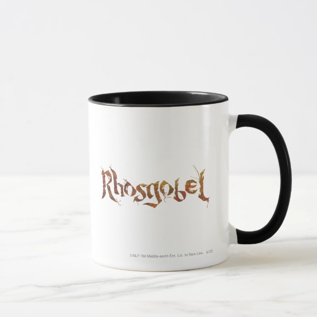 Taza Nombre de Rhosgobel (Derecha)