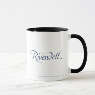 Taza Nombre de Rivendell texturizado