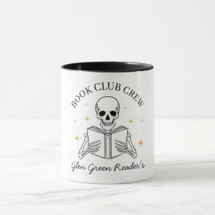 Taza Nombre del Club de Lectura Divertido Regalo de Esq