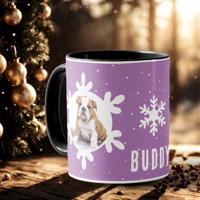 Taza Nombre del Mascota del perro Foto Carne de nieve m (Subido por el creador)