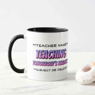 Taza Nombre del profesor Estilo de Personalizado de Mug