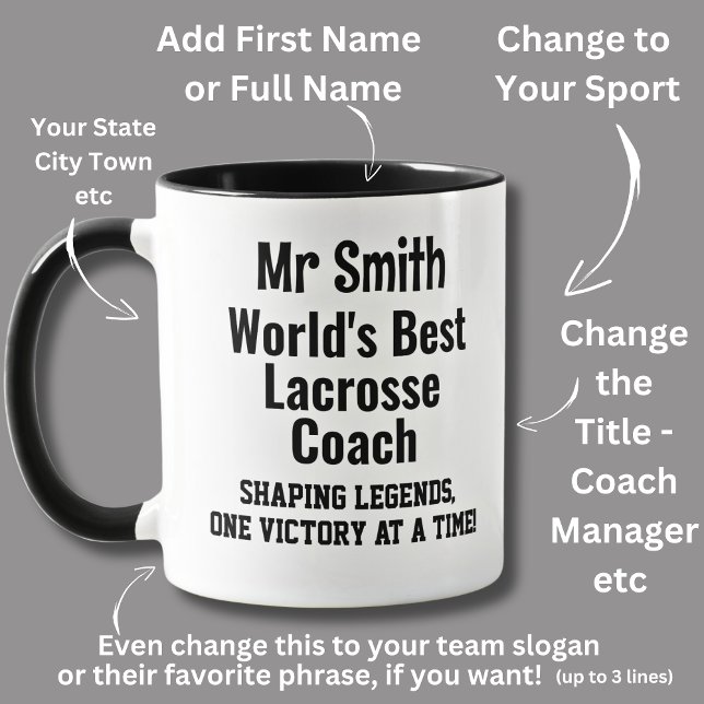 Taza Nombre, mejor entrenador de Lacrosse del mundo (Subido por el creador)