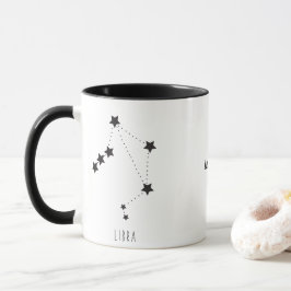 Taza Nombre personal de cumpleaños de octubre de Libra 