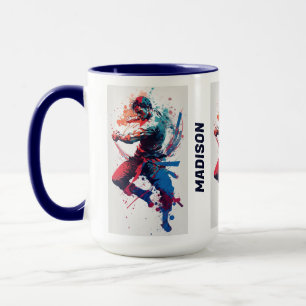 Taza Nombre personalizado Artes marciales