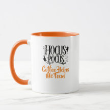 Nombre personalizado 'Café Hocus Pocus me Ayuda a 