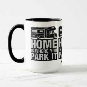 Taza Nombre personalizado Camper Van mugs