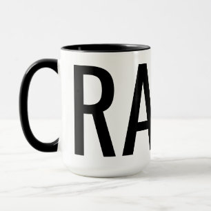 Taza Nombre personalizado CRAP / RAP mug