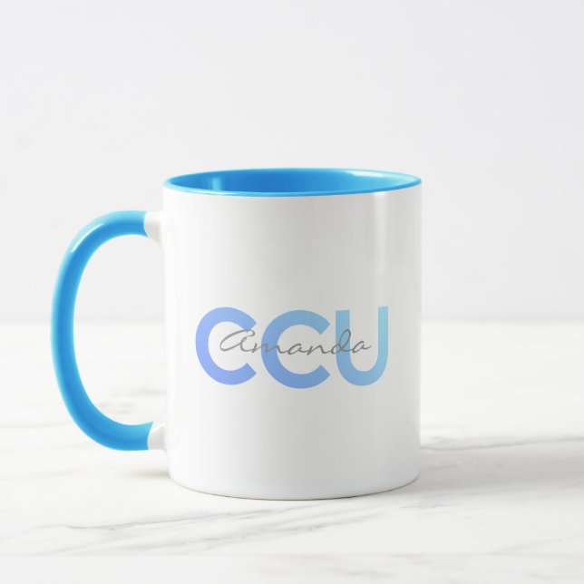 Taza Nombre personalizado de la UCC (Izquierda)
