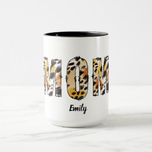 Taza Nombre personalizado de mamá