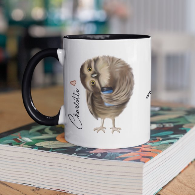 Taza Nombre personalizado del guión del café divertido  (Subido por el creador)