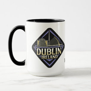 Taza Nombre personalizado Dublín Irlanda