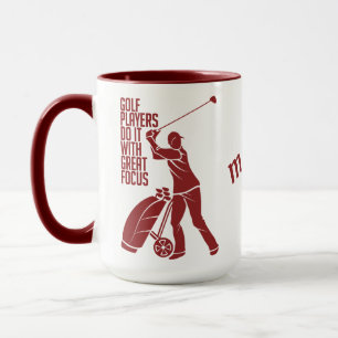 Taza Nombre personalizado GOLF PLAYER mug - elegir esti
