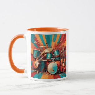 Taza Nombre personalizado Instrumentos musicales