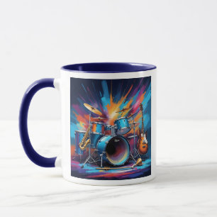 Taza Nombre personalizado Instrumentos musicales