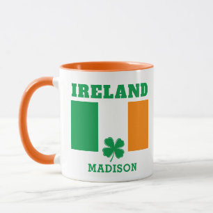 Taza Nombre personalizado Irlanda