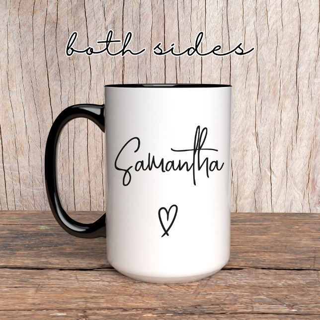 Taza Nombre personalizado Mug, cumpleaños, regalo de Na (custom ceramic mug, personalized gift mug, coffee lover gift, minimalist name mug, bulk mug gift)