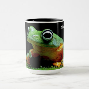Taza Nombre personalizado Mugs de rana