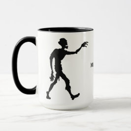 Taza Nombre personalizado Mugs Zombie