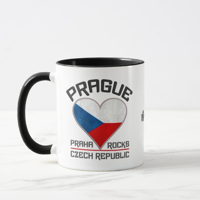 Taza Nombre personalizado PRAGA mugs (Izquierda)