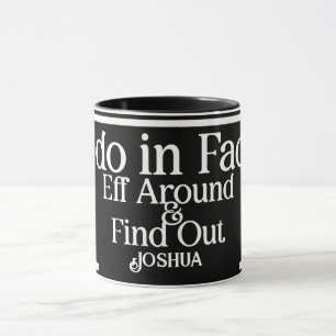 Taza Nombre personalizado que hago en realidad café FAF