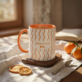 Taza Nombre personalizado regalo nuevo papá día del pad