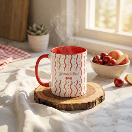 Taza Nombre personalizado regalo nuevo papá día del pad