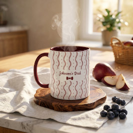 Taza Nombre personalizado regalo nuevo papá día del pad