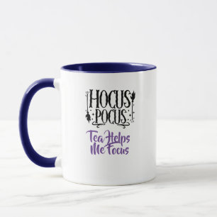 Taza Nombre personalizado 'Té de Hocus Pocus me Ayuda a