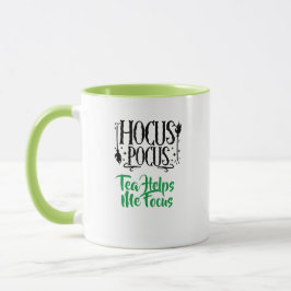 Taza Nombre personalizado 'Té de Hocus Pocus me Ayuda a