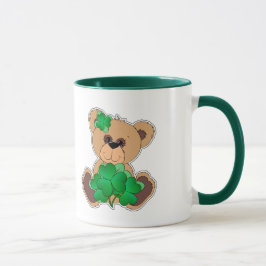 Taza Nombre personalizado Teddy Bear regalo del Día de