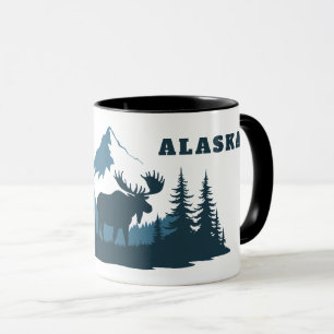 Taza Nombre personalizado & Texto ALASKA