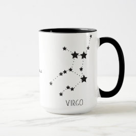 Taza Nombre personalizado Virgo Star Zodiac