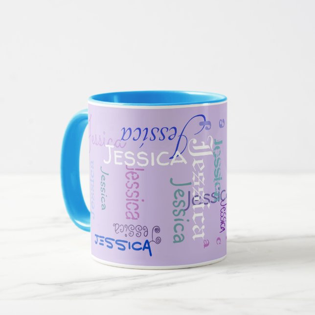 Taza Nombre que Office Coffee-mug— no más mezclas: (Anverso izquierdo)