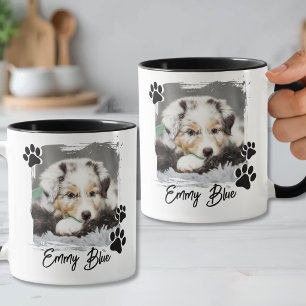 Taza Nombre simple moderno de mascota Foto