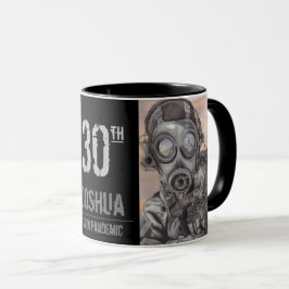 Taza Nombre y edad de cumpleaños de la pandemia persona