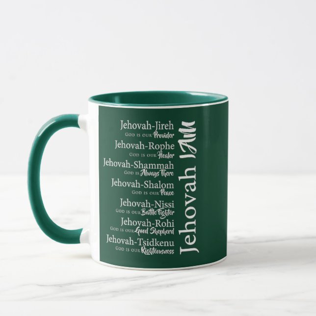 Taza Nombres de Jehová (Izquierda)